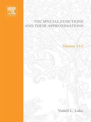 cover image of The Special Functions and Their Approximations